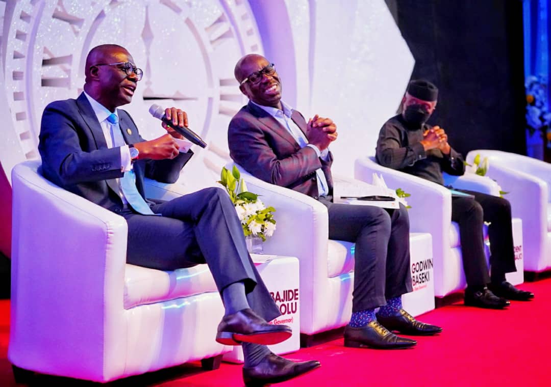 GOV’S SANWO-OLU, FAYEMI, EL-RUFAI, AT THE EKITI STATE ECONOMIC DEVELOPMENT AND INVESTMENT SUMMIT